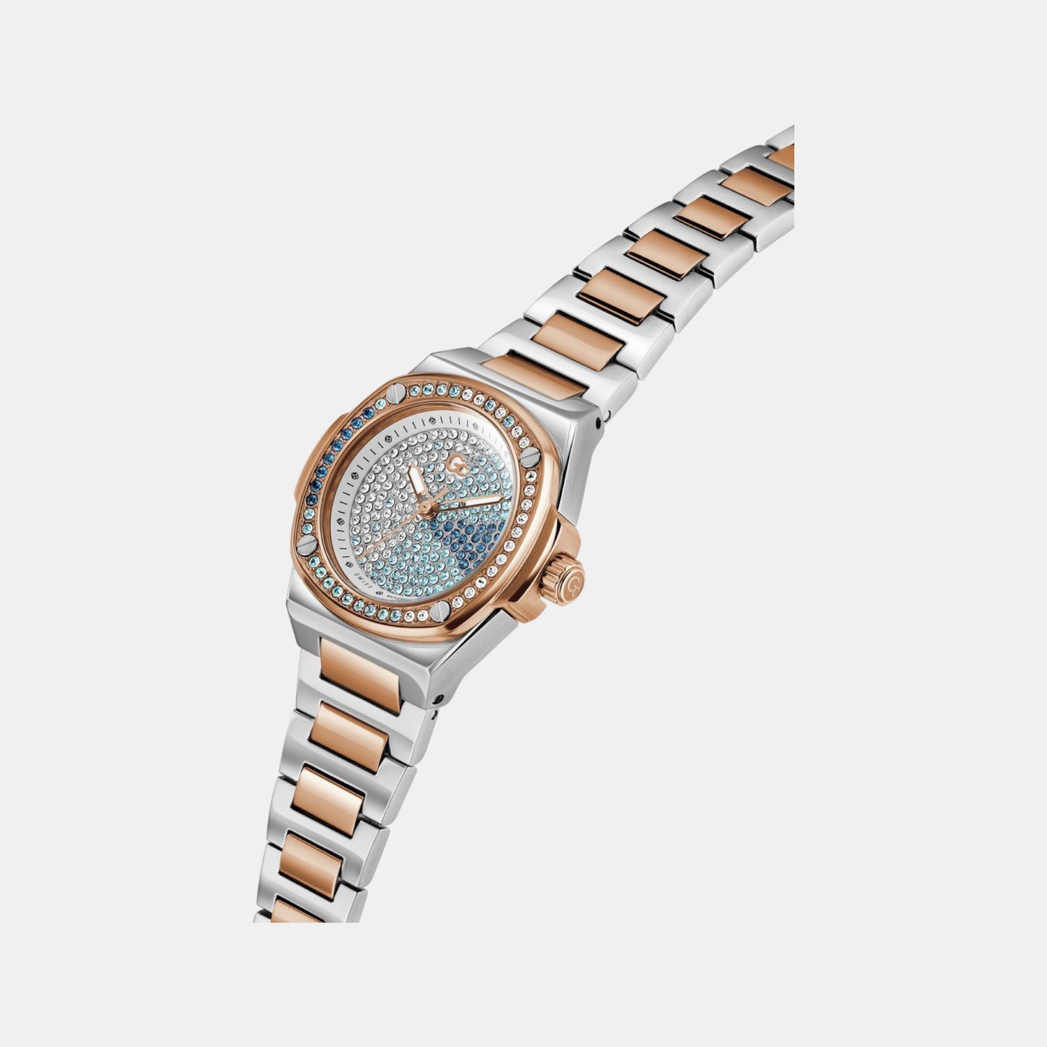Specials Women Quartz Blue Dial Analog Stainless Steel Watch Z12010L9