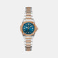 Gc Coussin Shape Mini Women Quartz Blue Dial Analog Stainless Steel Watch Z12011L7