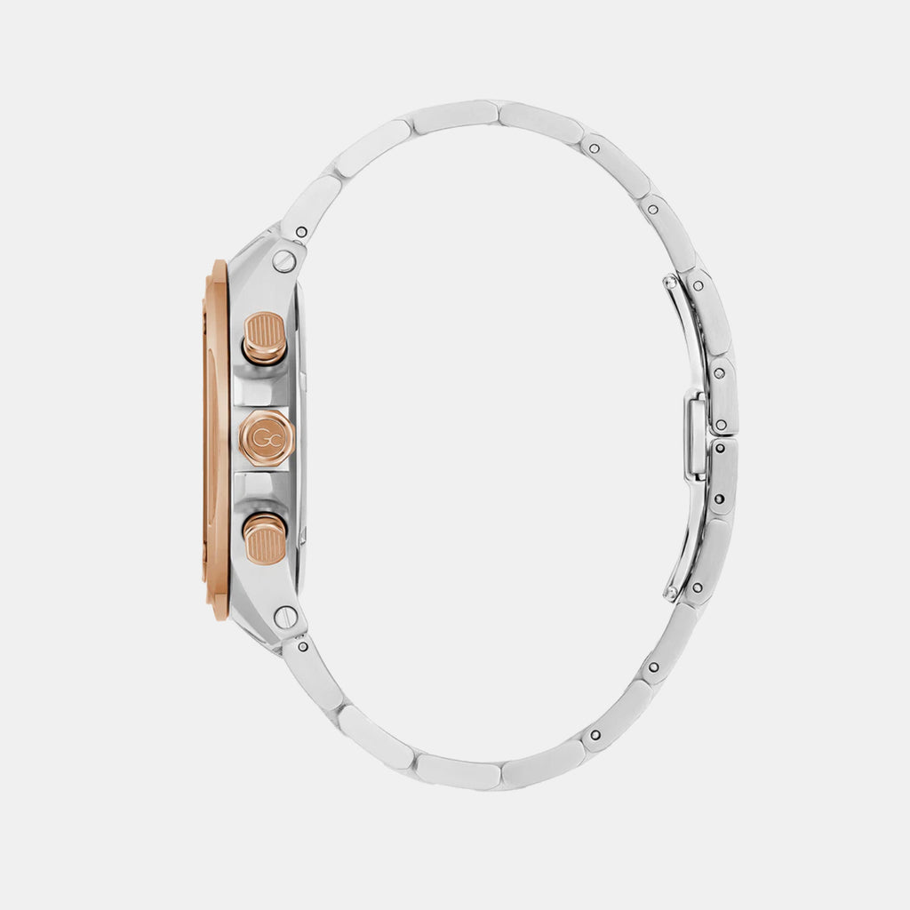 Brave Chrono Men Quartz Blue Dial Chronograph Stainless Steel Watch Z13001G7MF