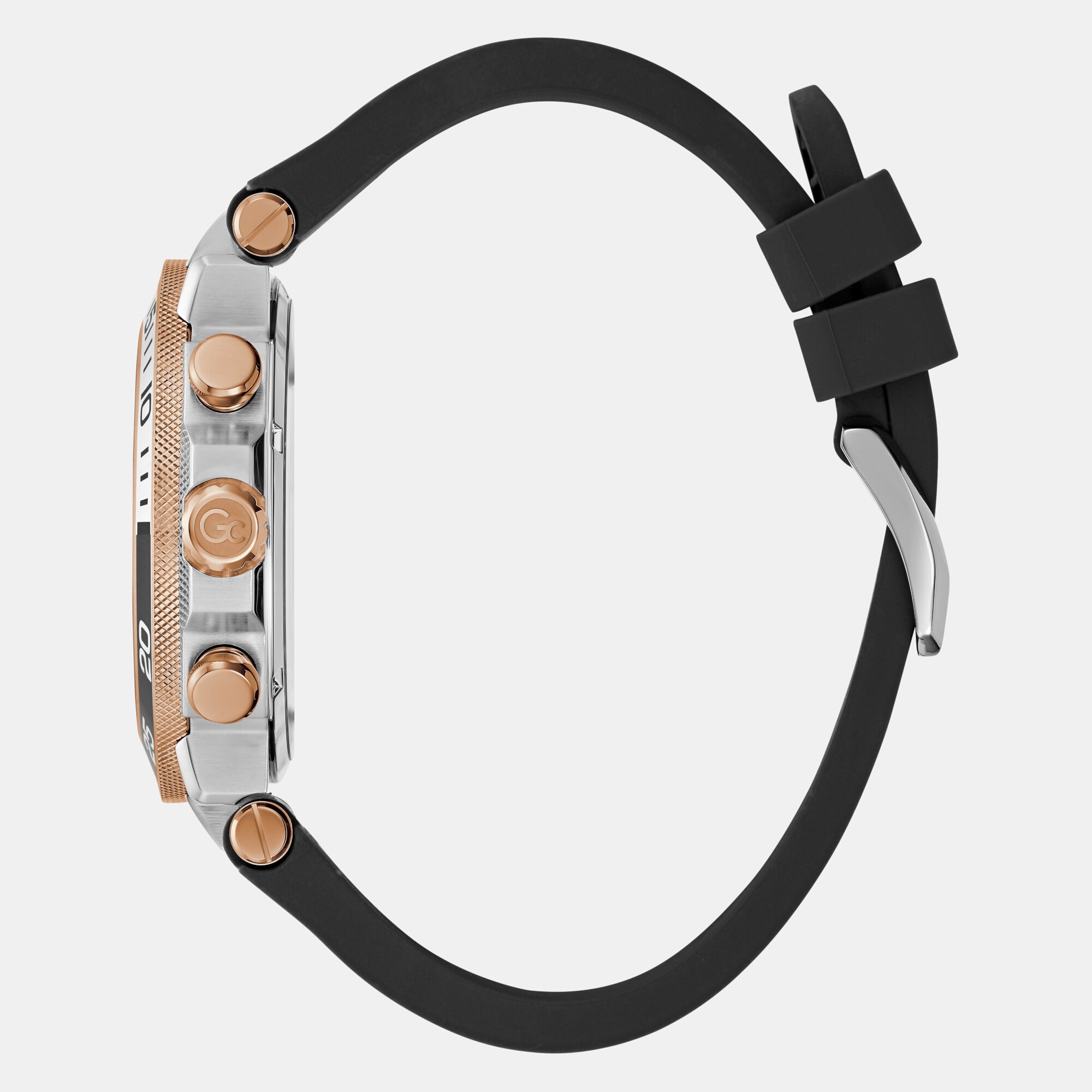 GC Stainless Steel Round watch