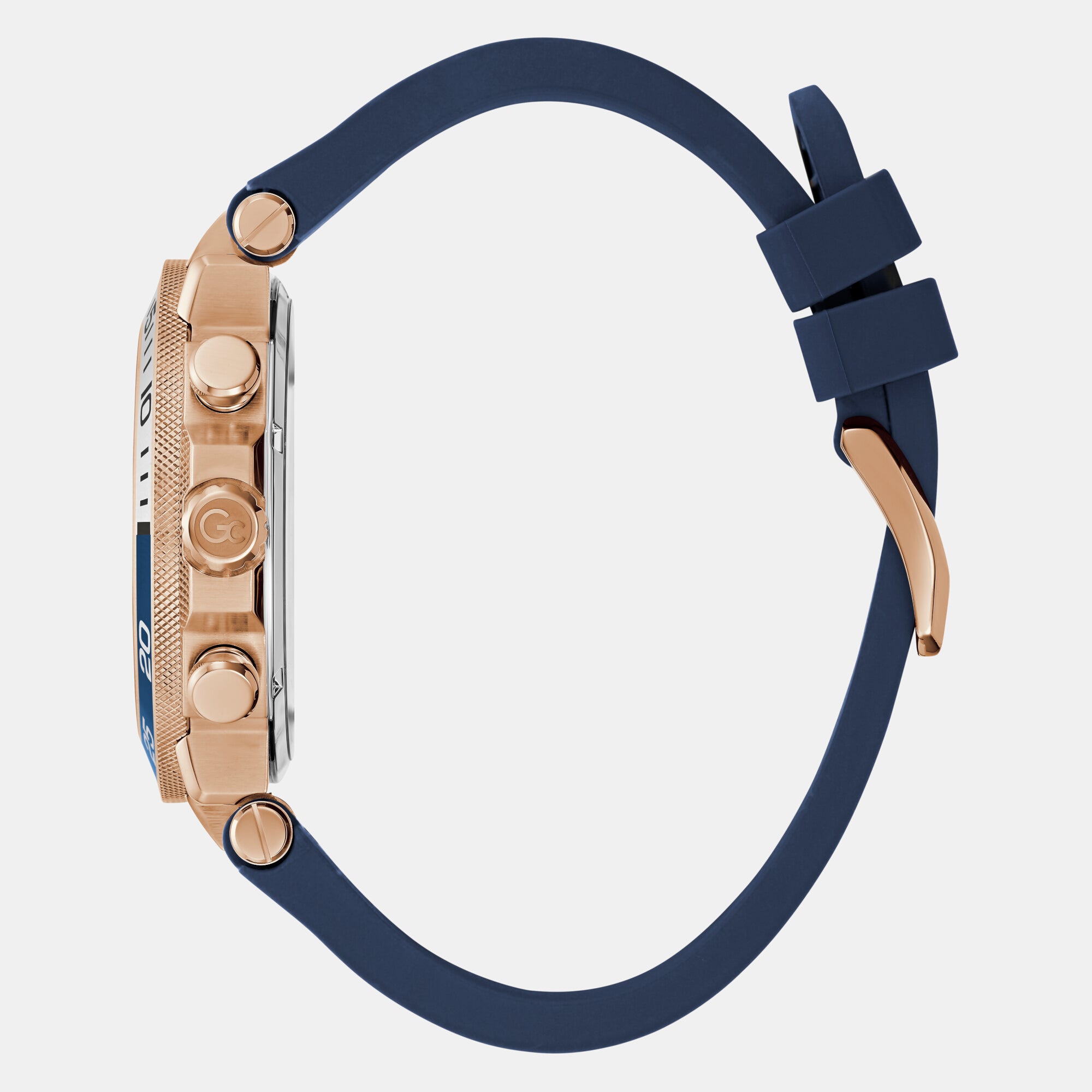 GC Stainless Steel Round watch