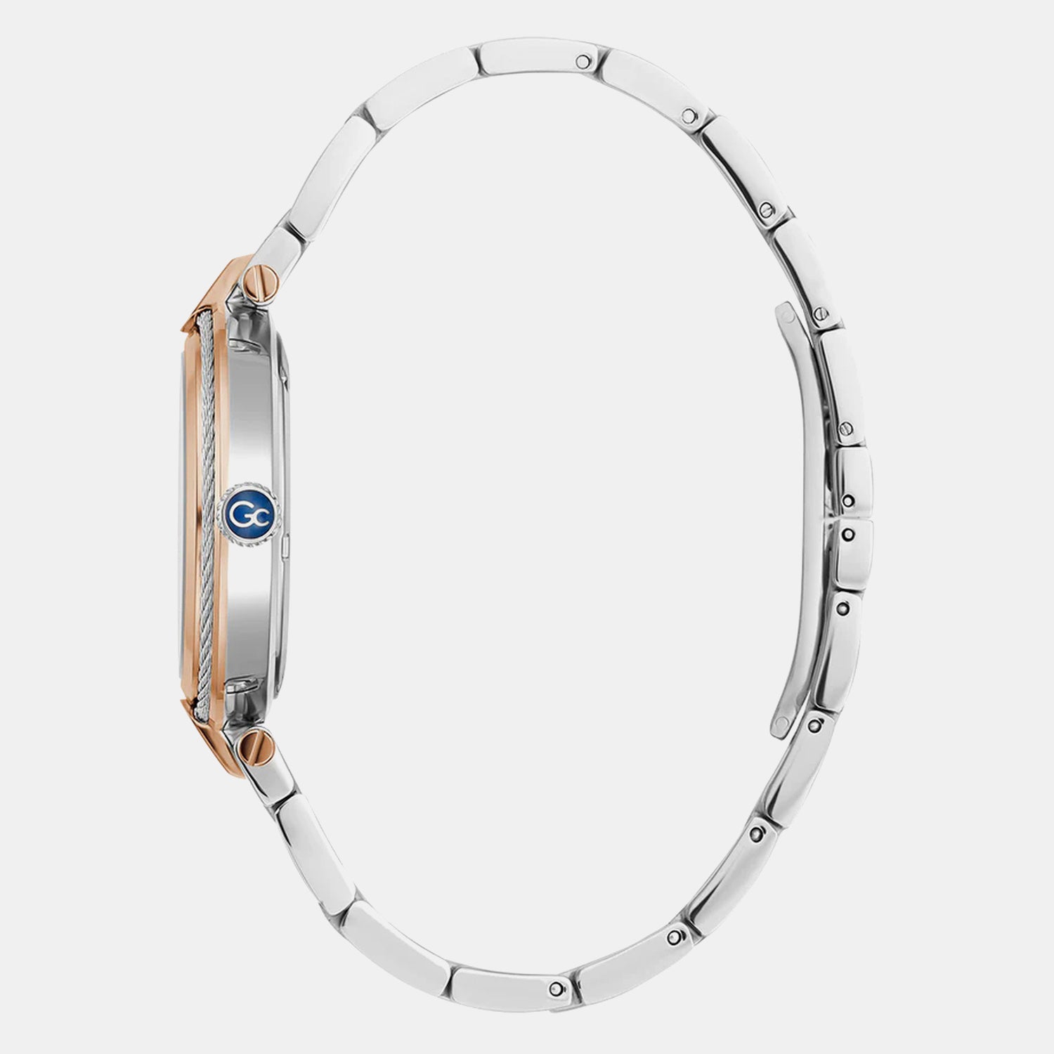 Fusion Cable Women Quartz White Dial Analog Stainless Steel Watch Z15002L1MF