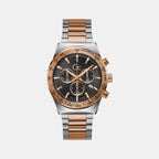 Clubhouse Chrono Men Quartz Black Dial Chronograph Stainless Steel Watch Z17003G2MF