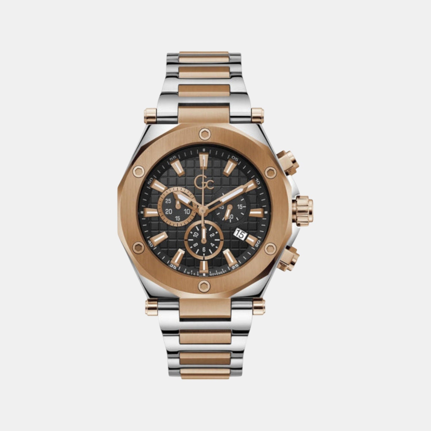 Legacy Chrono Men Quartz Black Dial Chronograph Stainless Steel Watch Z18001G2MF