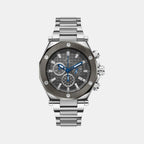 Legacy Men Quartz Grey Dial Chronograph Stainless Steel Watch Z18002G5MF