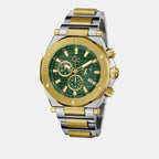 Legacy Men Quartz Green Dial Chronograph Stainless Steel Watch Z18003G9MF