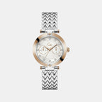 Vogue Women Quartz White Dial Multi-Function Stainless Steel Watch Z21006L1MF