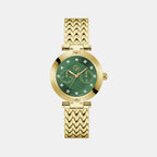 GC Round Green Multi-Function watch