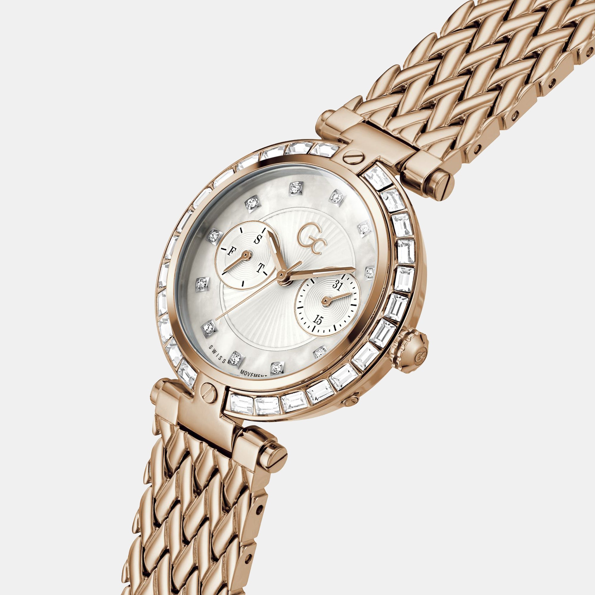 GC Stainless Steel White watch