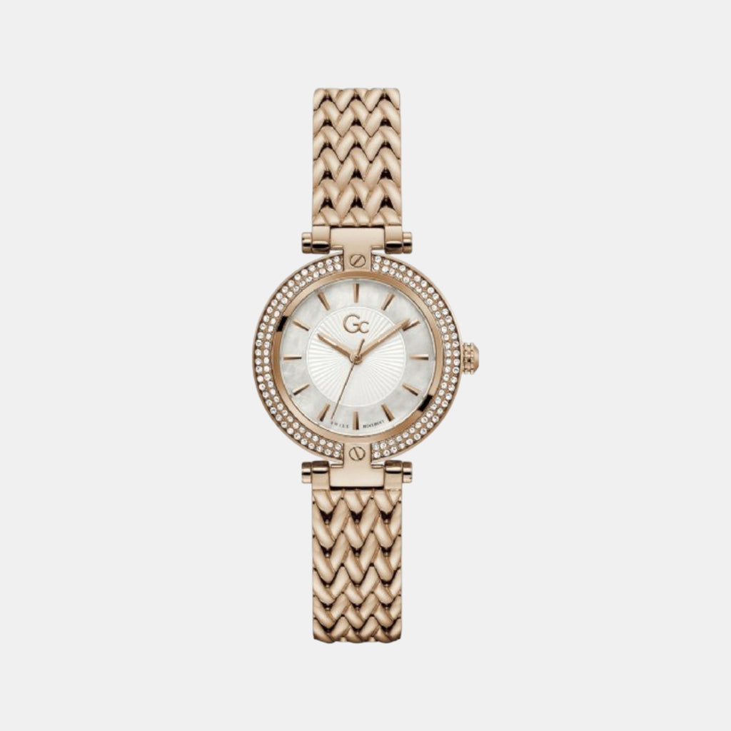 Vogue Women Quartz White Dial Analog Stainless Steel Watch Z22001L1MF
