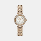 Vogue Women Quartz White Dial Analog Stainless Steel Watch Z22001L1MF