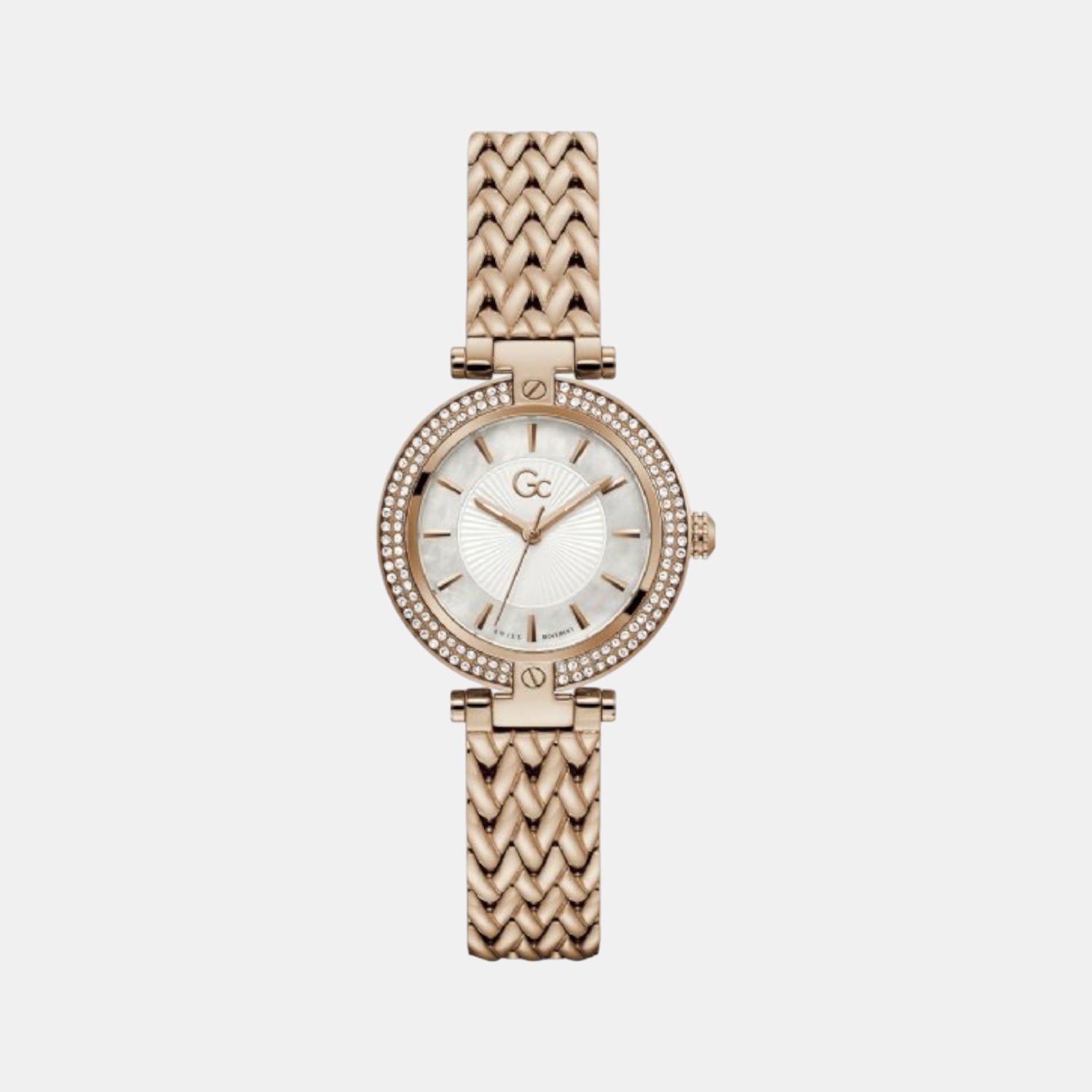 Vogue Women Quartz White Dial Analog Stainless Steel Watch Z22001L1MF
