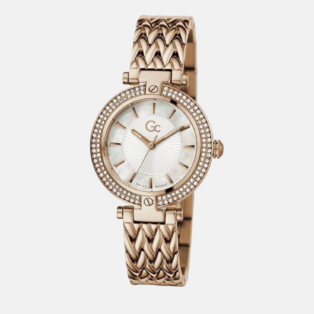 Vogue Women Quartz White Dial Analog Stainless Steel Watch Z22001L1MF