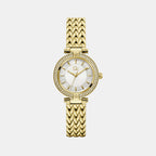 GC Round White Analog watch