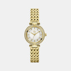Vogue Women Quartz White Dial Analog Stainless Steel Watch Z22002L1MF
