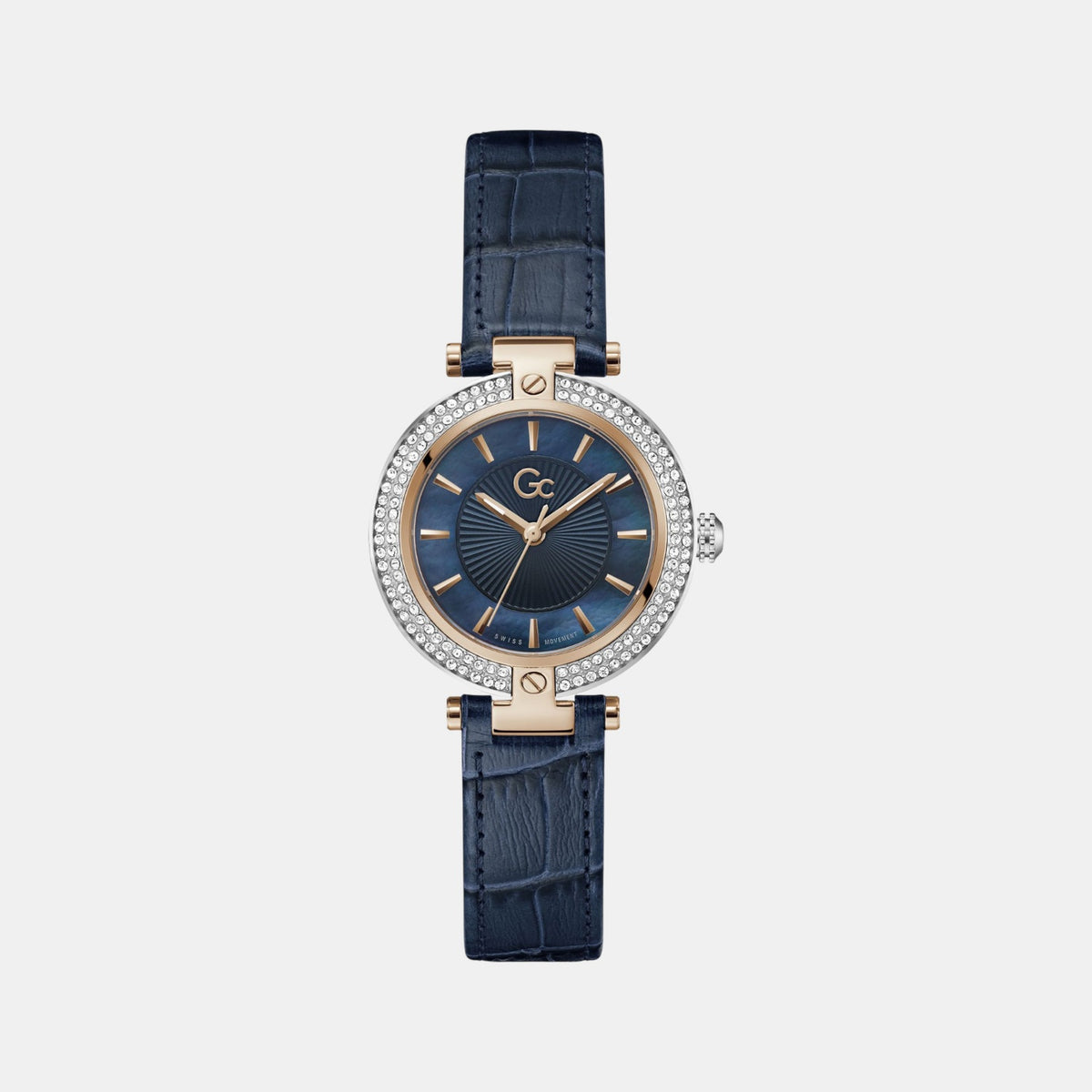 Vogue Women Quartz Blue Dial Analog Leather Watch Z22003L7Mf