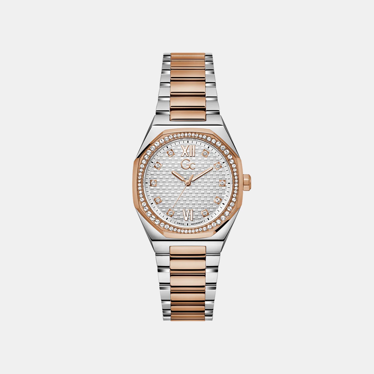 GC Tonneau Silver Analog watch