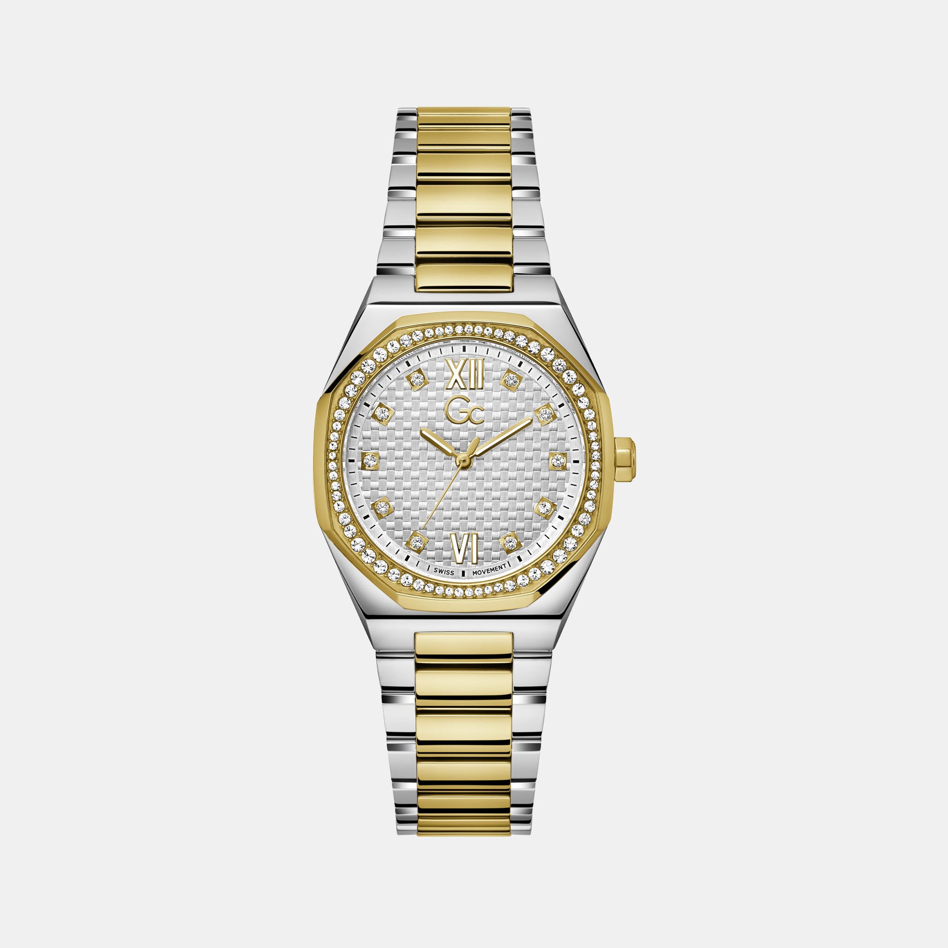 Female White Analog Stainless Steel Watch Z25001L1MF