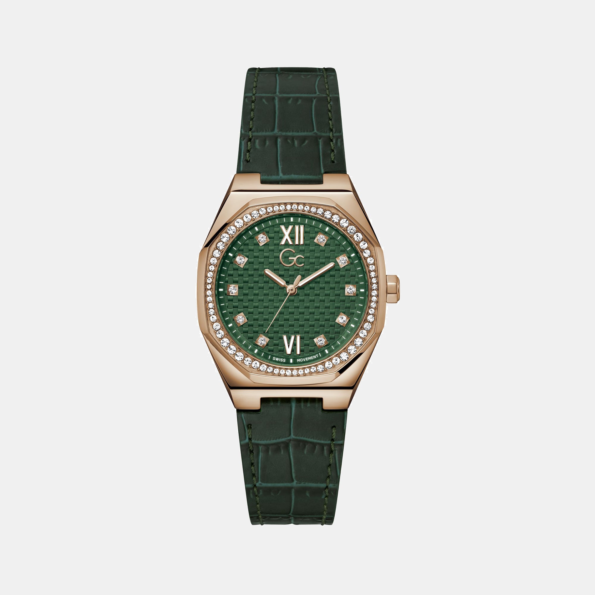 GC Tonneau Green Analog watch