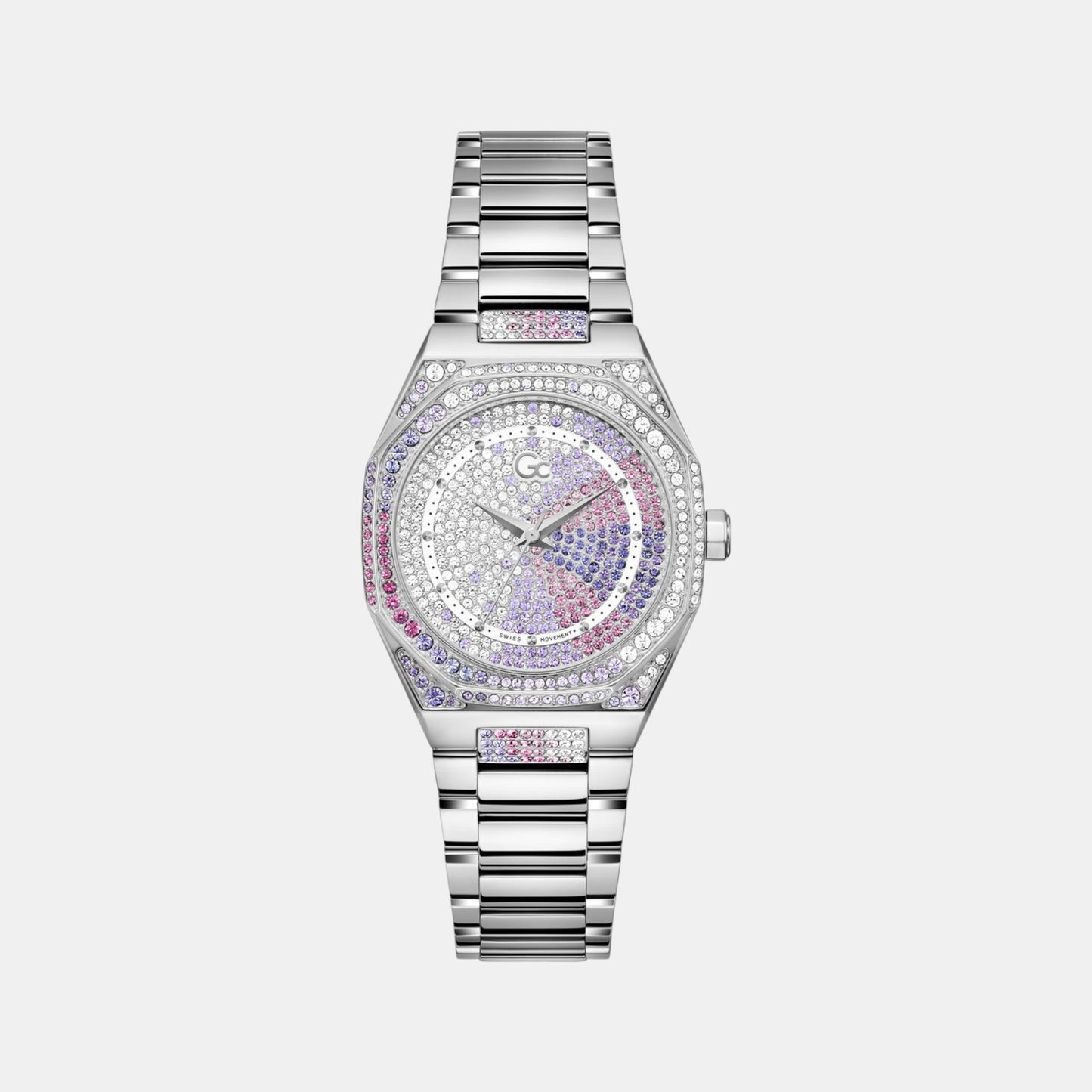 Specials Women Quartz Purple Dial Analog Stainless Steel Watch Z25011L3