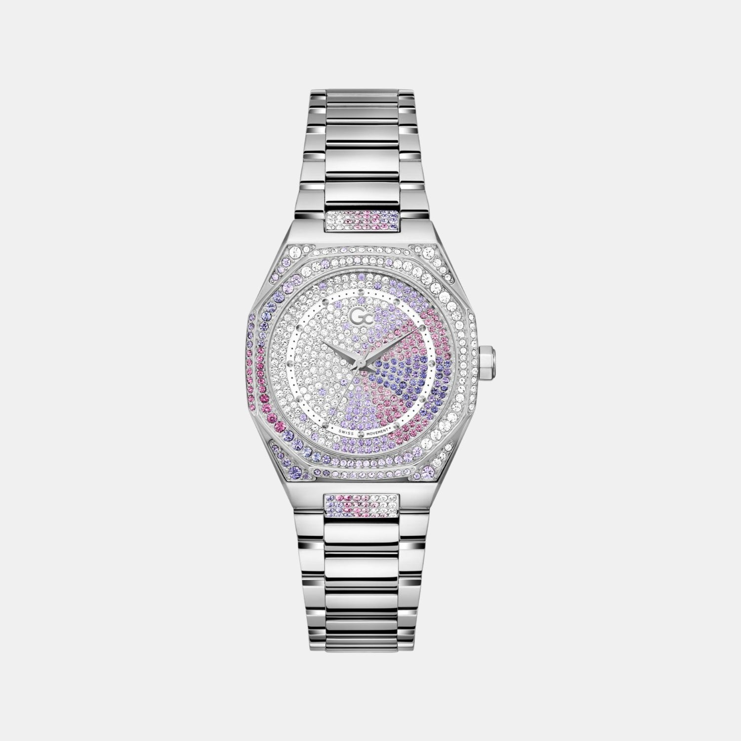 Specials Women Quartz Purple Dial Analog Stainless Steel Watch Z25011L3