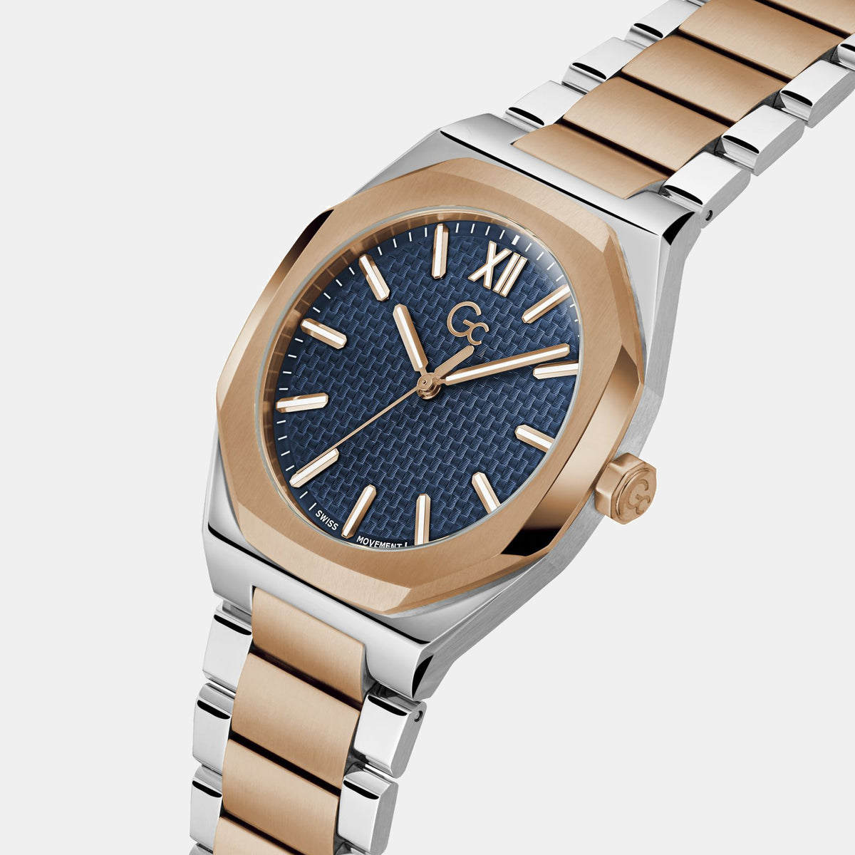 GC Men Tonneau Blue watch