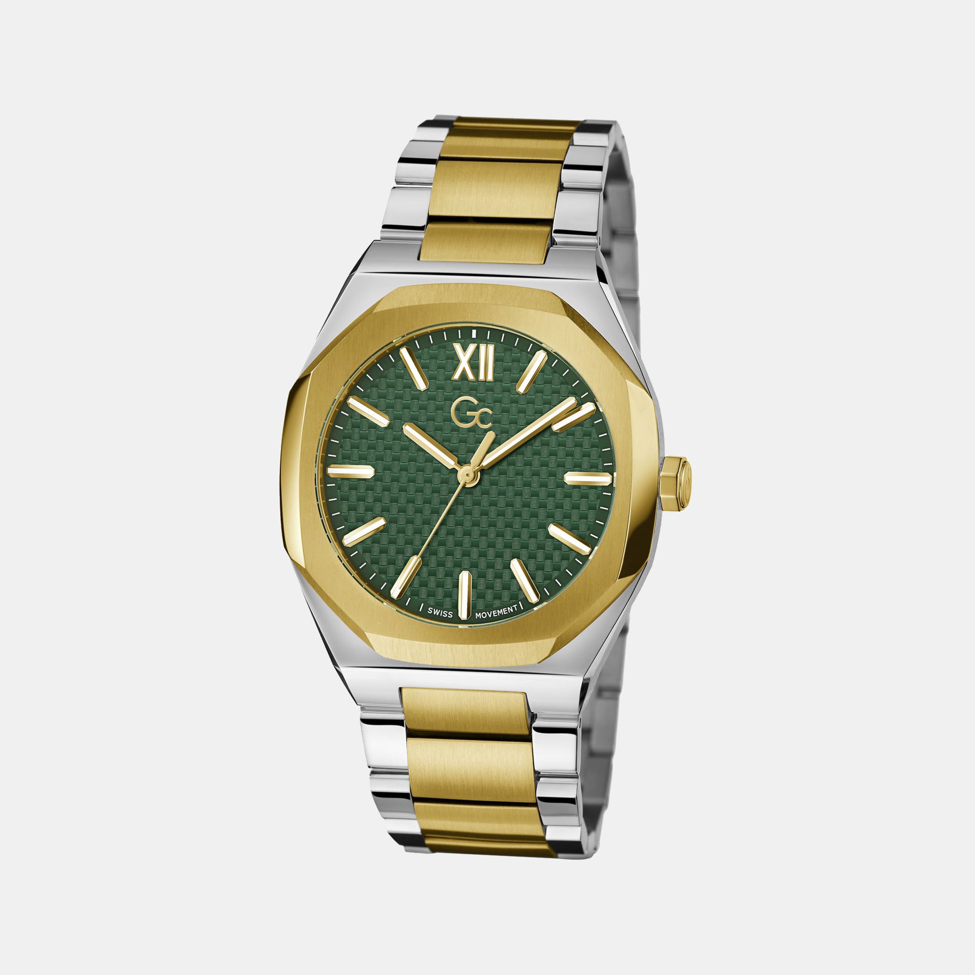 GC Stainless Steel Green watch