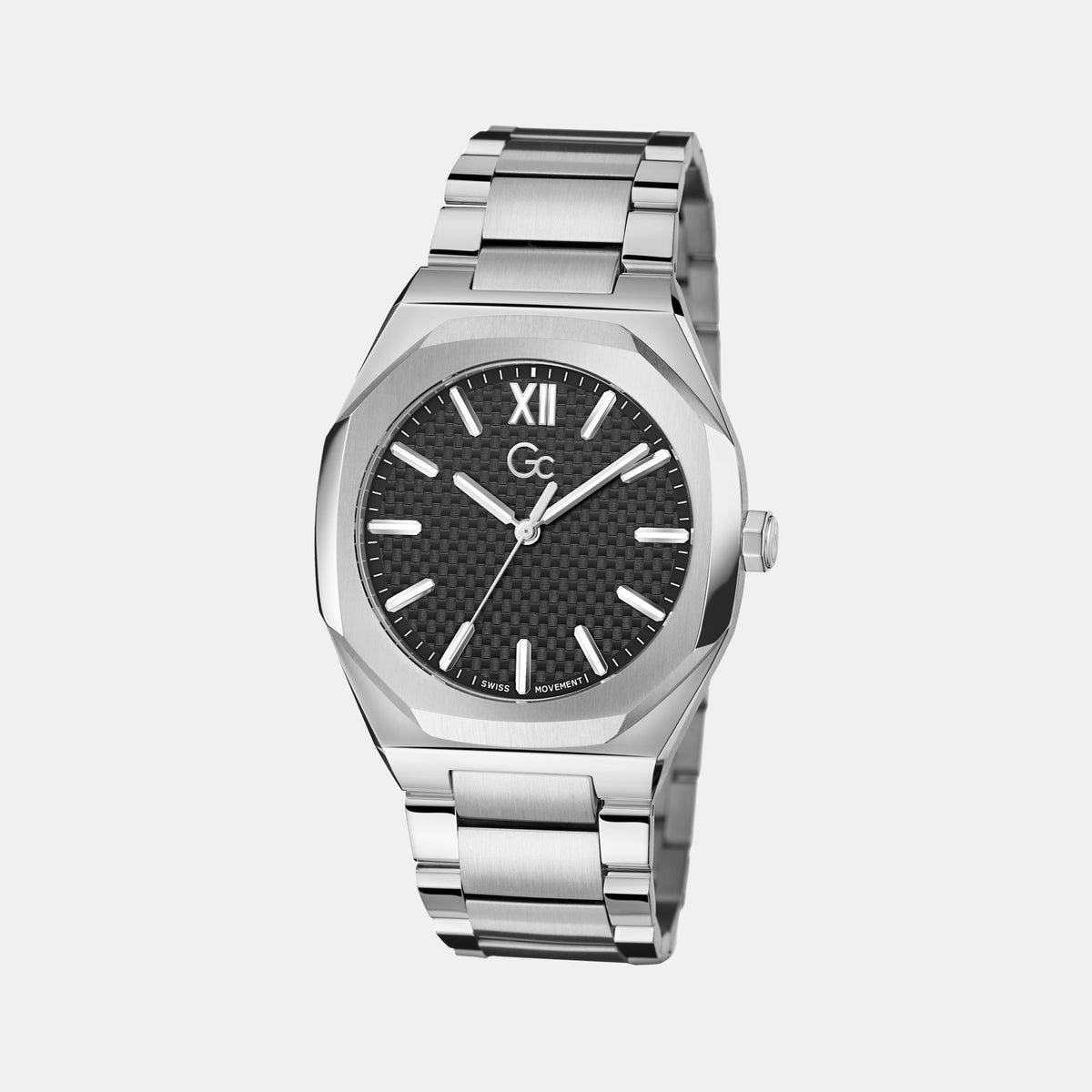 GC Stainless Steel Black watch