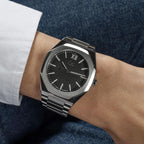 GC 42 mm Silver Quartz watch