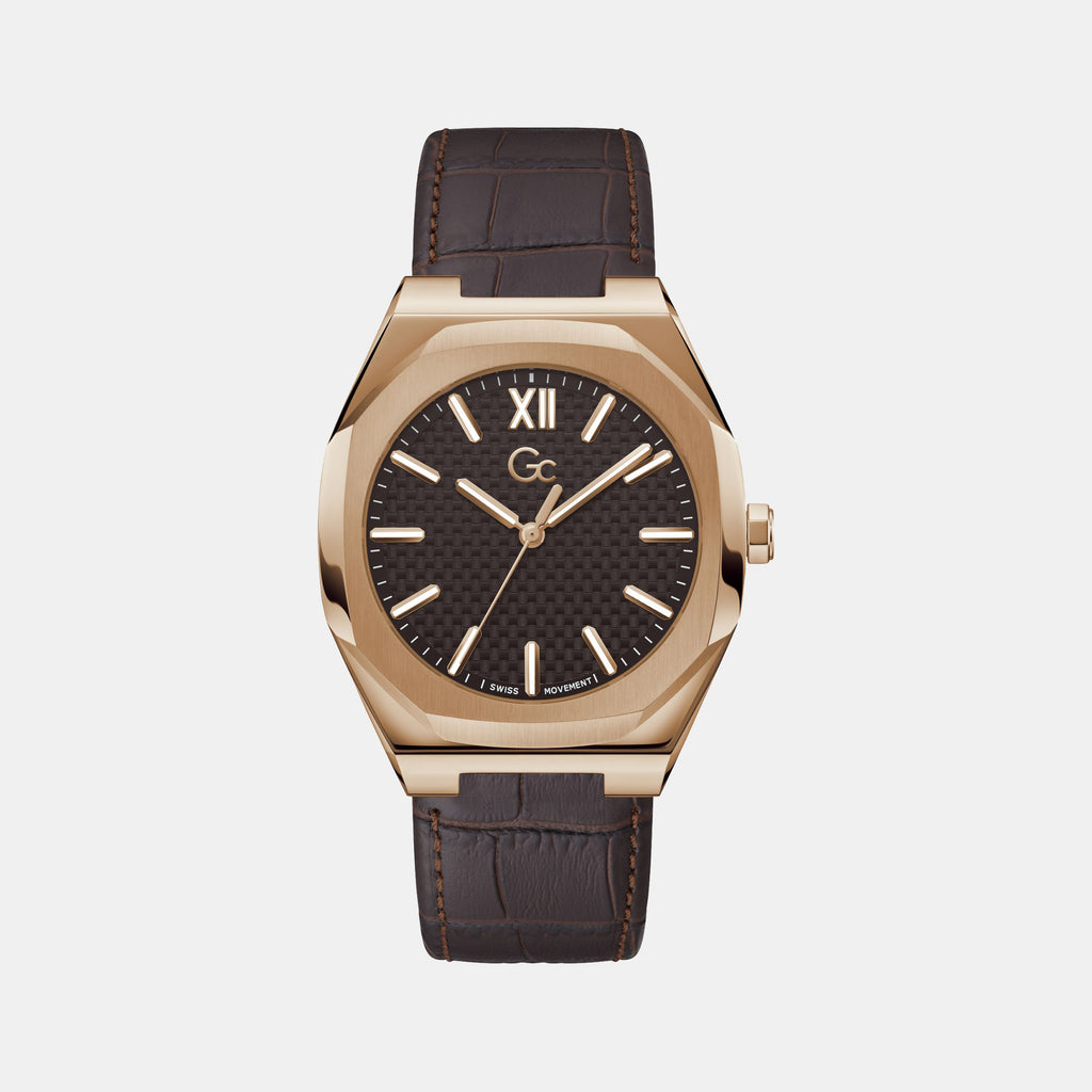 GC Tonneau Brown Analog watch
