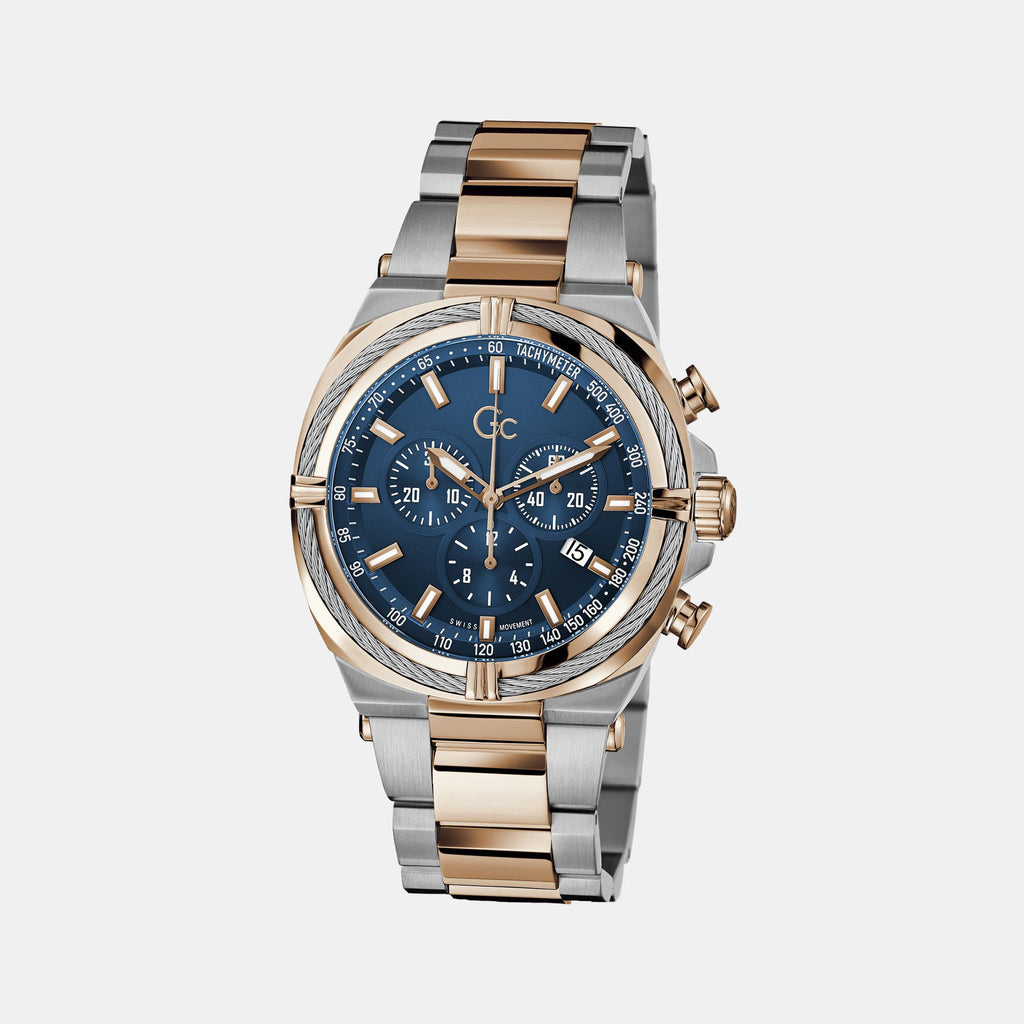 GC Stainless Steel Round watch