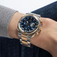 Male Blue Chronograph Stainless Steel Watch Z32001G2MF