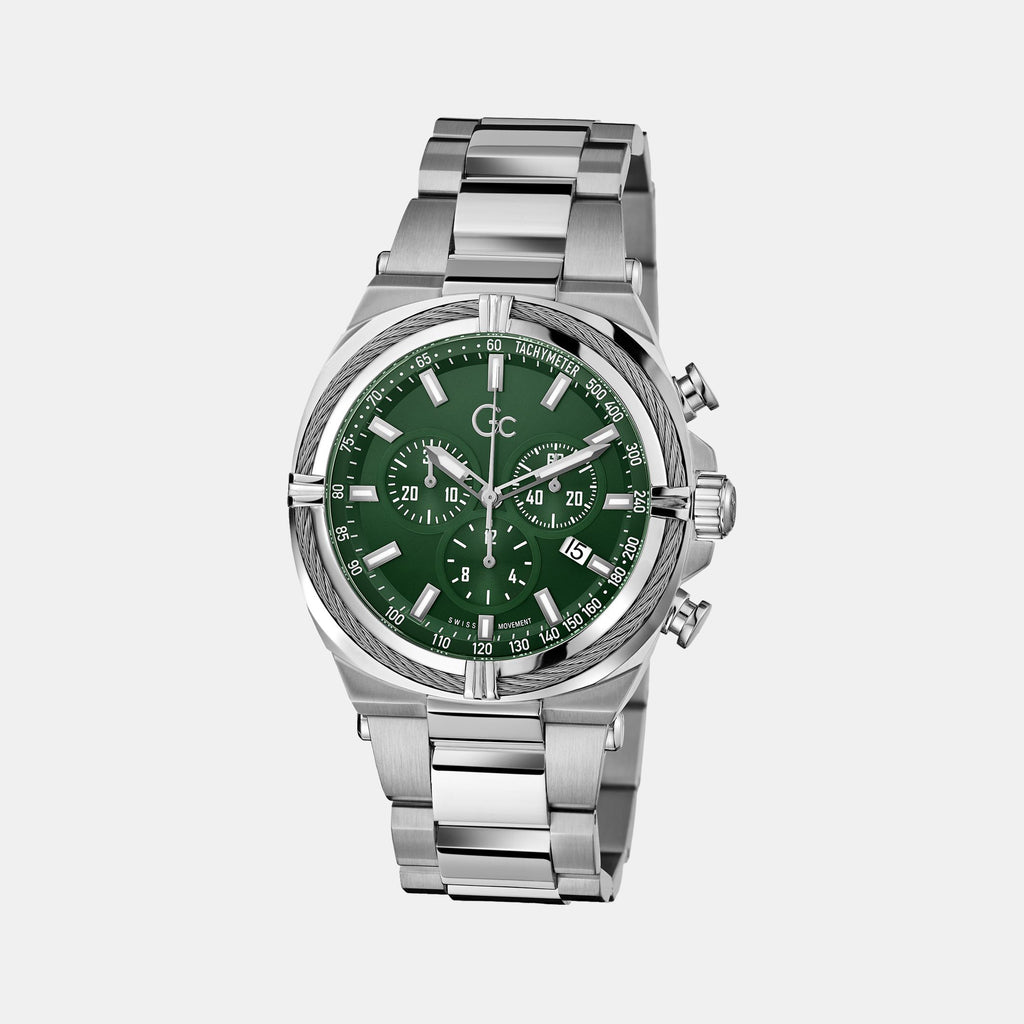 GC Stainless Steel Round watch