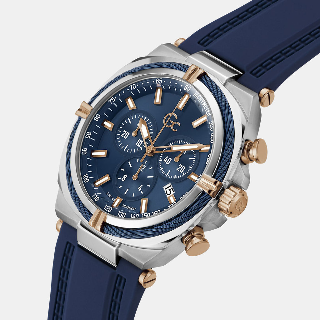 GC Stainless Steel Round watch