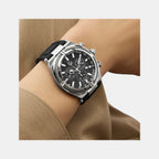 Gc Ironclass Men Quartz Black Dial Chronograph Silicone Watch Z32007G2