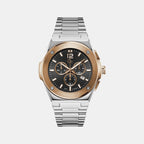 Idol Chrono Men Quartz Black Dial Chronograph Stainless Steel Watch Z33002G2MF