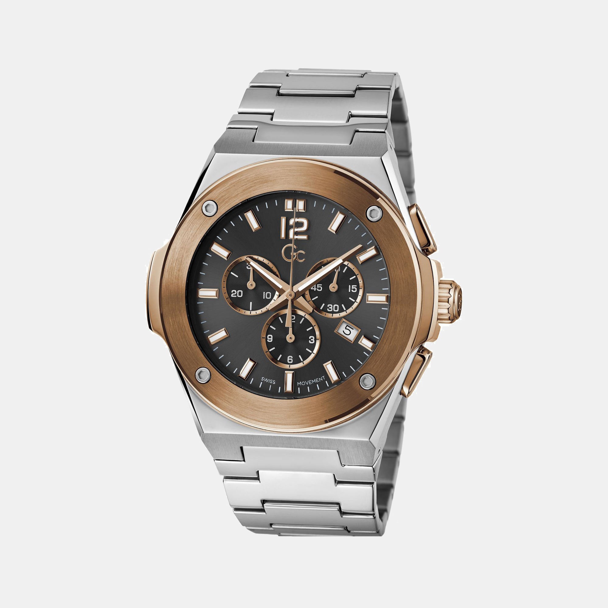 GC Stainless Steel Black watch