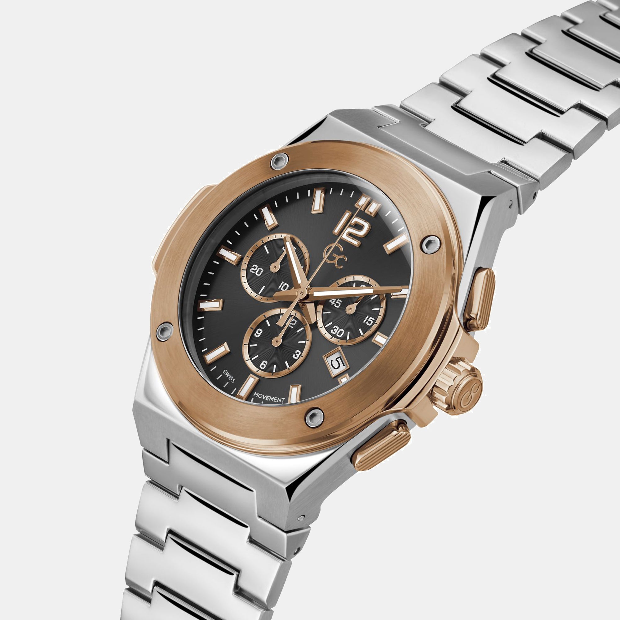 GC Men Round Black watch