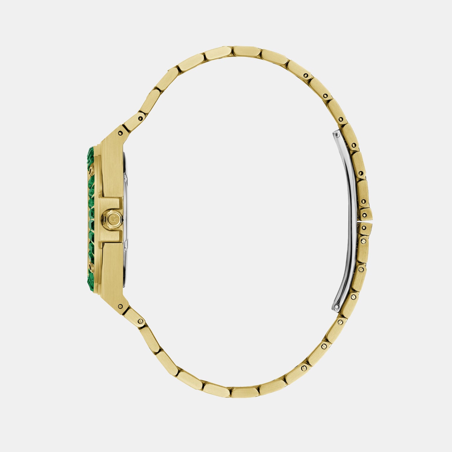 Idol Women Quartz Green Dial Analog Stainless Steel Watch Z34002L9MF