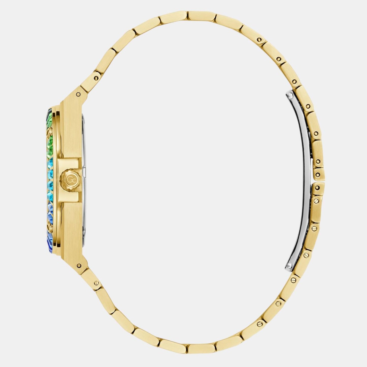 Idol Women Quartz Blue Dial Analog Stainless Steel Watch Z34007L7MF