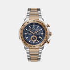 GC Round Blue Chronograph watch