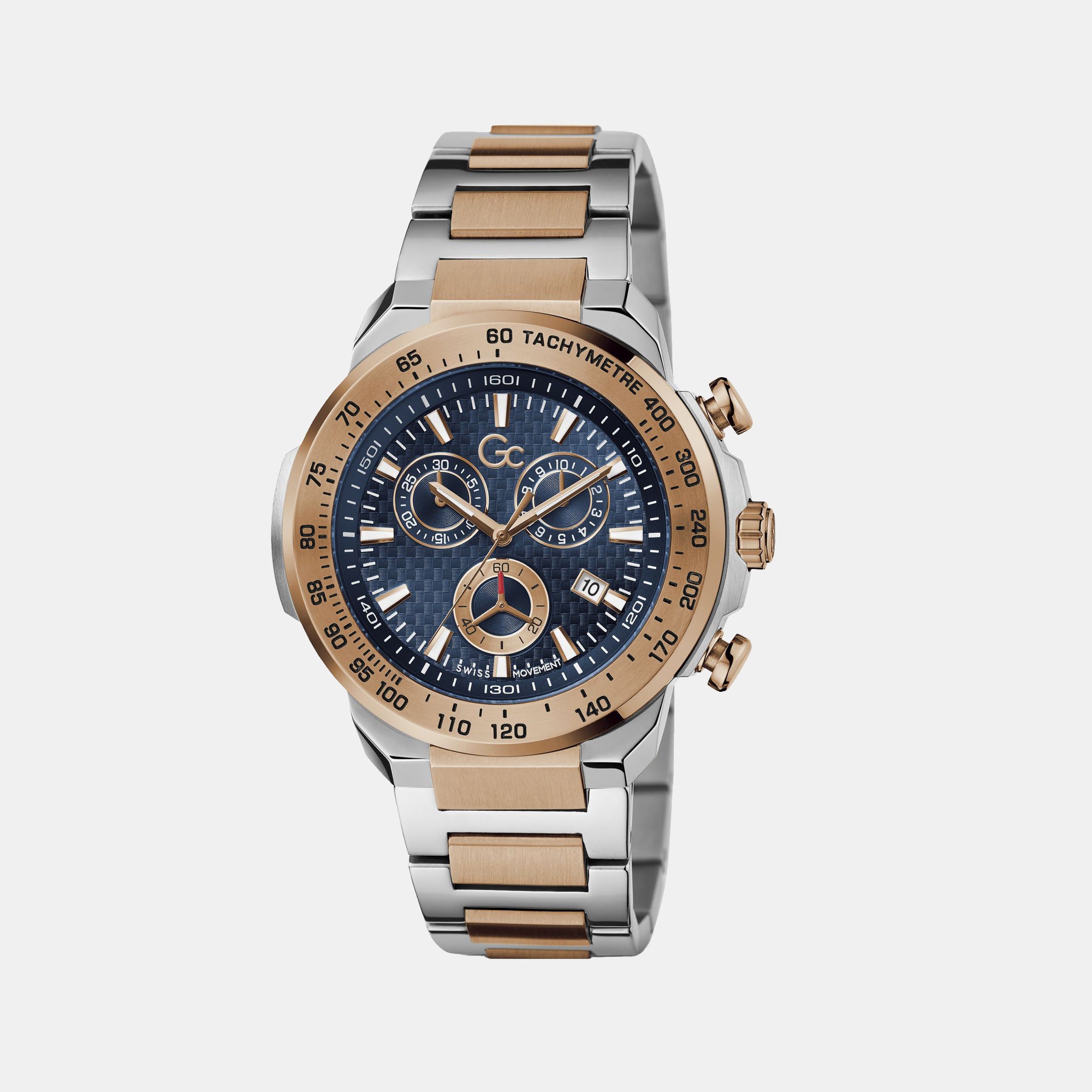 GC Stainless Steel Round watch