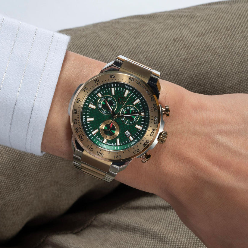 GC 44 mm Two Tone Quartz watch