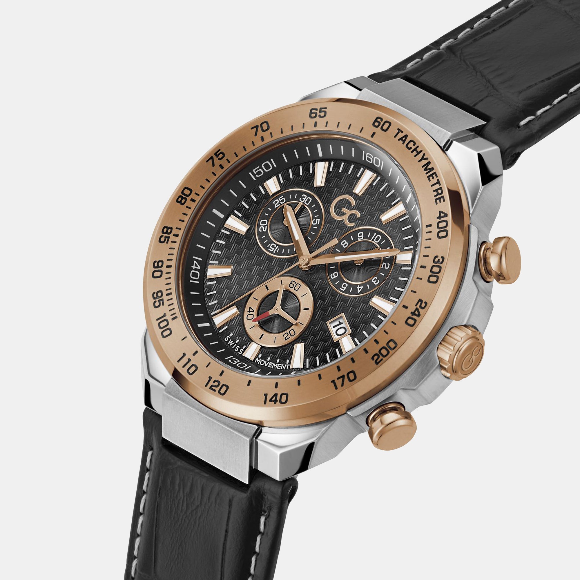 GC Men Round Black watch