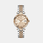 Flair Women Quartz Rose Gold Dial Analog Stainless Steel Watch Z36001L3MF