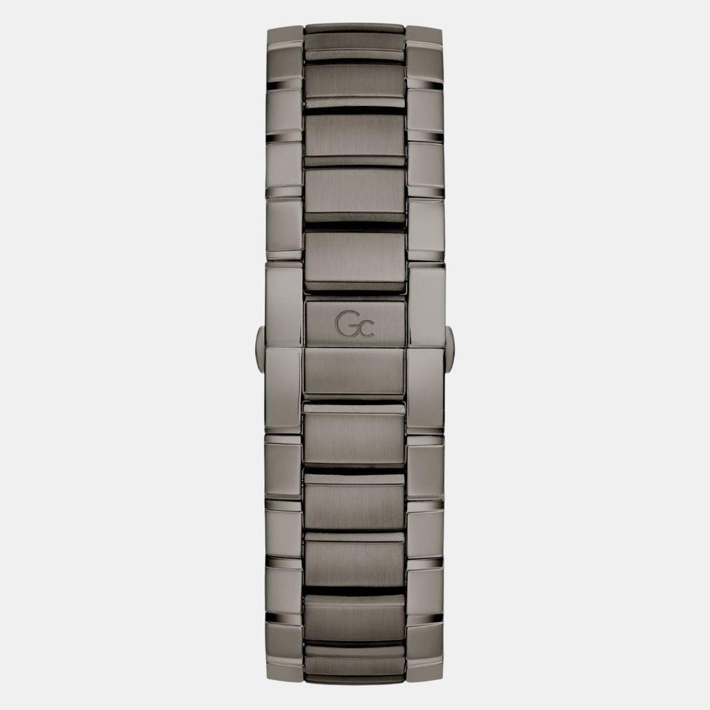 Fiber Men Quartz Black Dial Chronograph Stainless Steel Watch Z37002G2MF