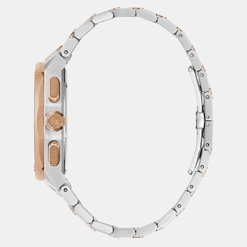 Fiber Men Quartz Green Dial Chronograph Stainless Steel Watch Z37003G3MF