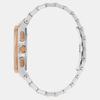 Fiber Men Quartz Green Dial Chronograph Stainless Steel Watch Z37003G3MF