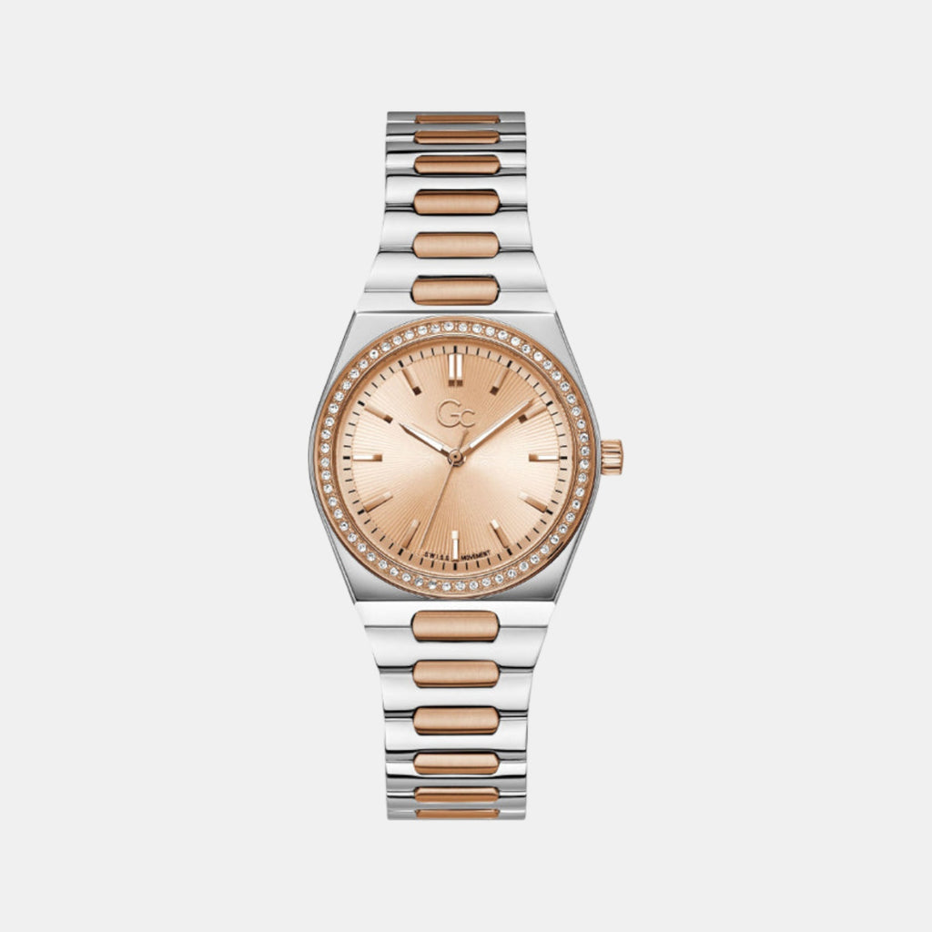 Prodigy Women Quartz Rose Gold Dial Analog Stainless Steel Watch Z38003L3MF