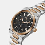 Prodigy Multi Metal Men Quartz Black Dial Chronograph Stainless Steel Watch Z40001G2MF